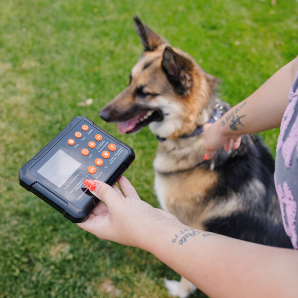 PawTronic Hybrid Series Wireless Dog Fence - Indoor and Outdoor Dog Fence Collar