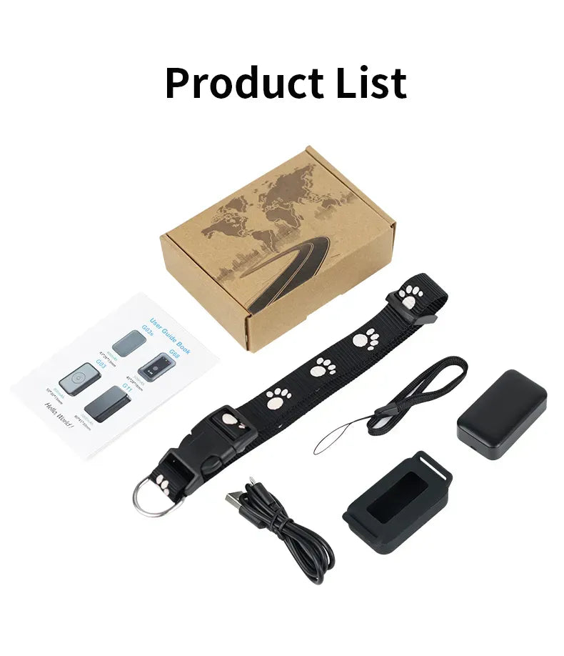 GPS/Agps/Lbs/WiFi Real Time Positioning Dog and Cat Collar Tracker