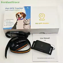 Justpetfun GPS Global Locator Waterproof Pet Lost Tracker